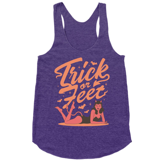 Trick or Feet Racerback Tank