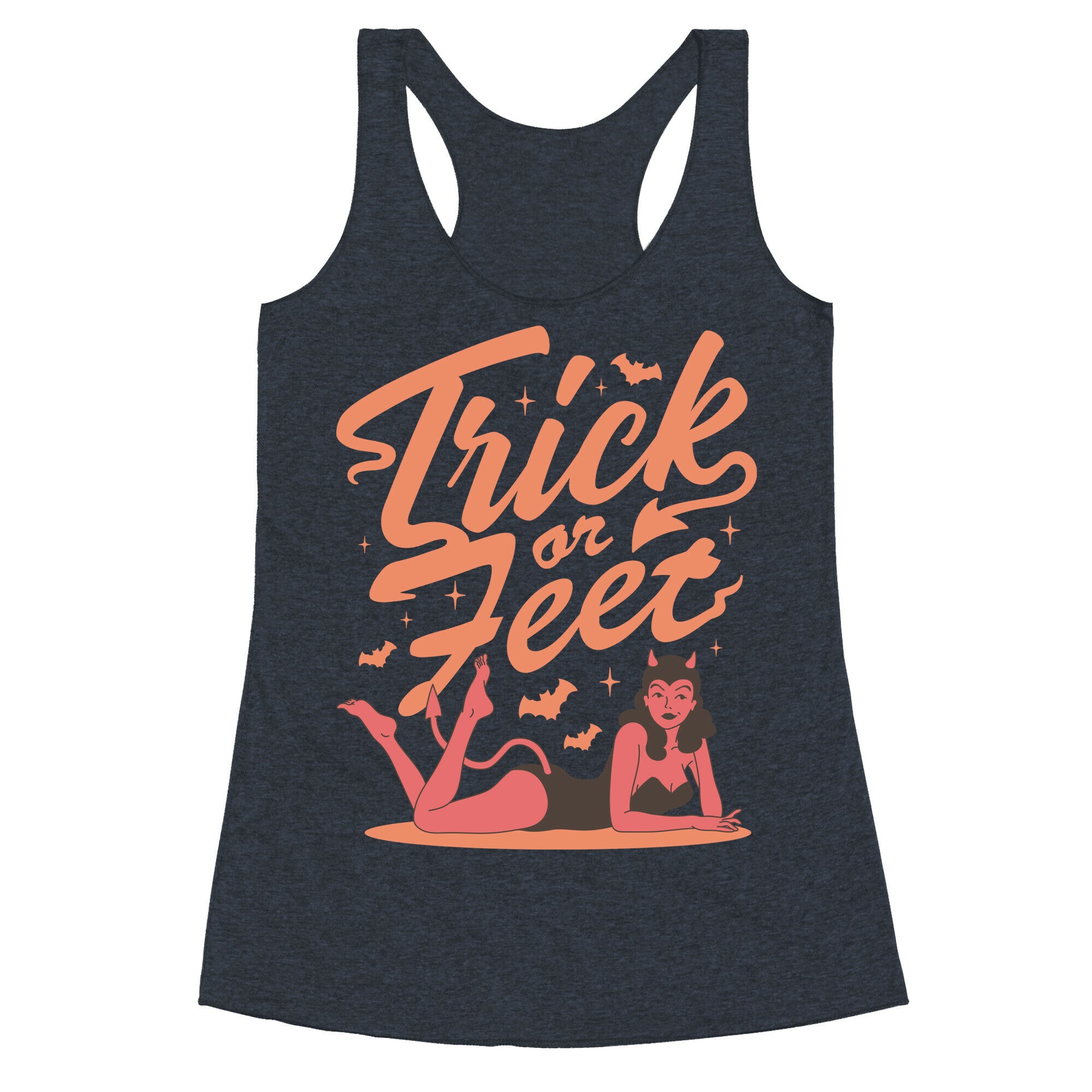 Trick or Feet Racerback Tank