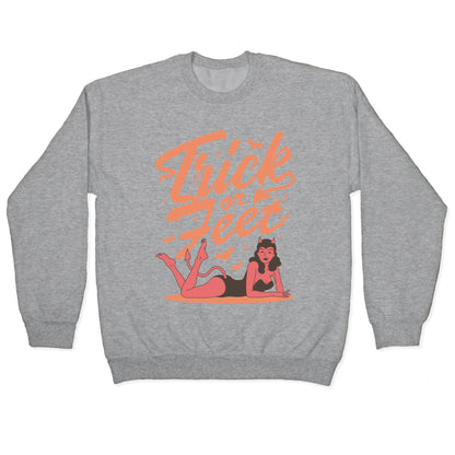 Trick or Feet Crewneck Sweatshirt