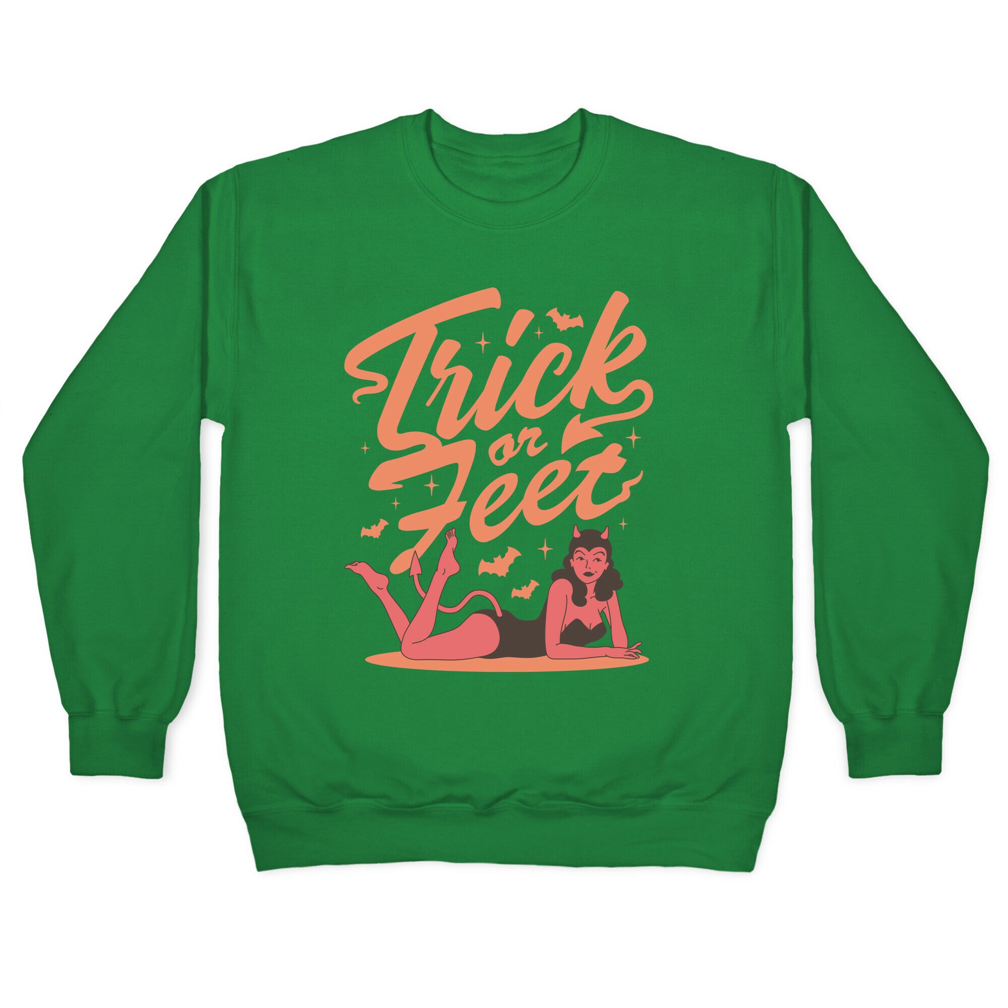 Trick or Feet Crewneck Sweatshirt