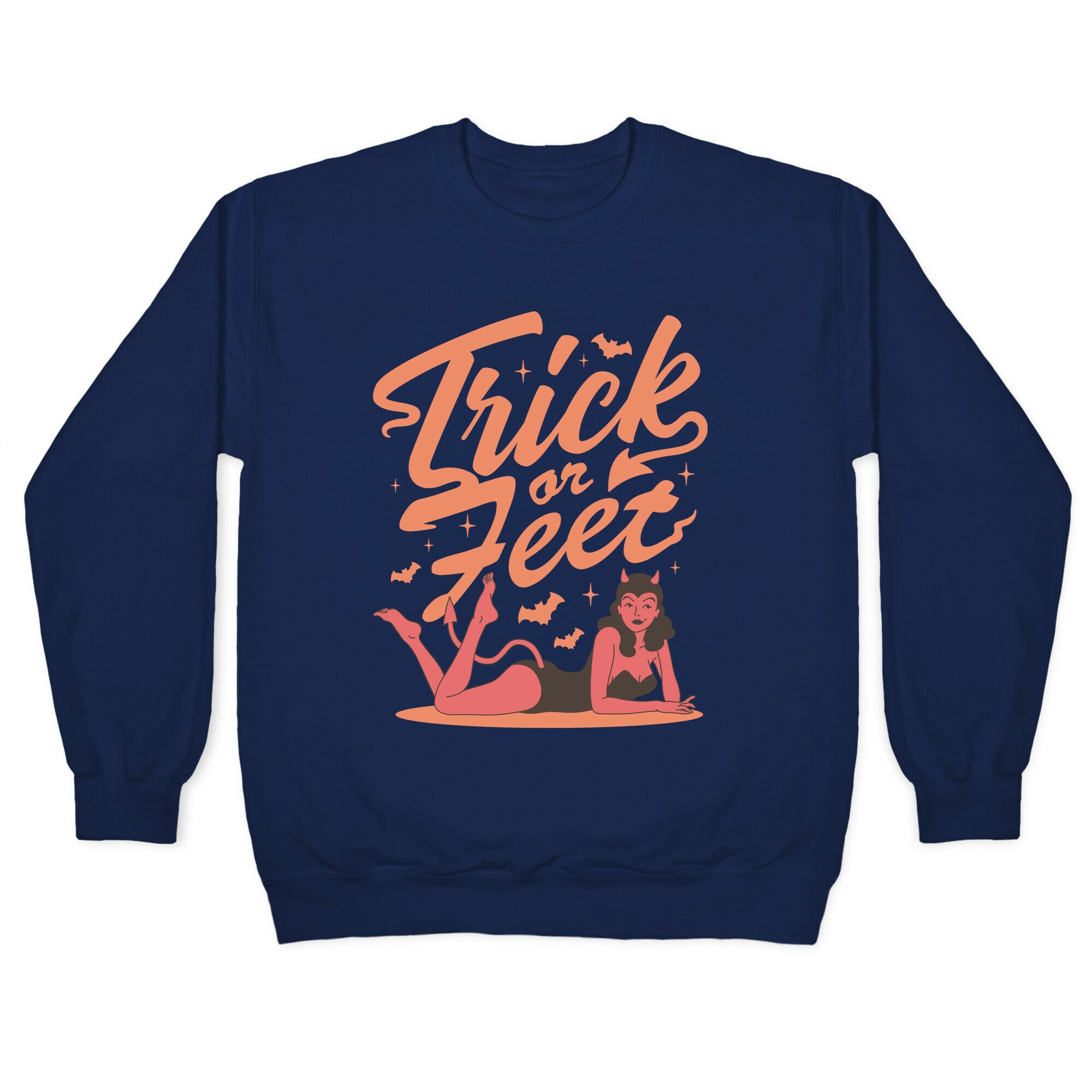 Trick or Feet Crewneck Sweatshirt