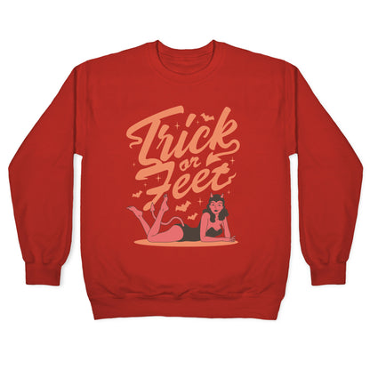 Trick or Feet Crewneck Sweatshirt