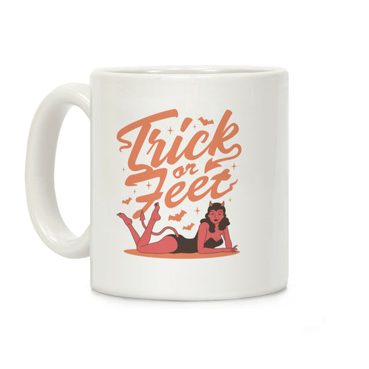 Trick or Feet Coffee Mug