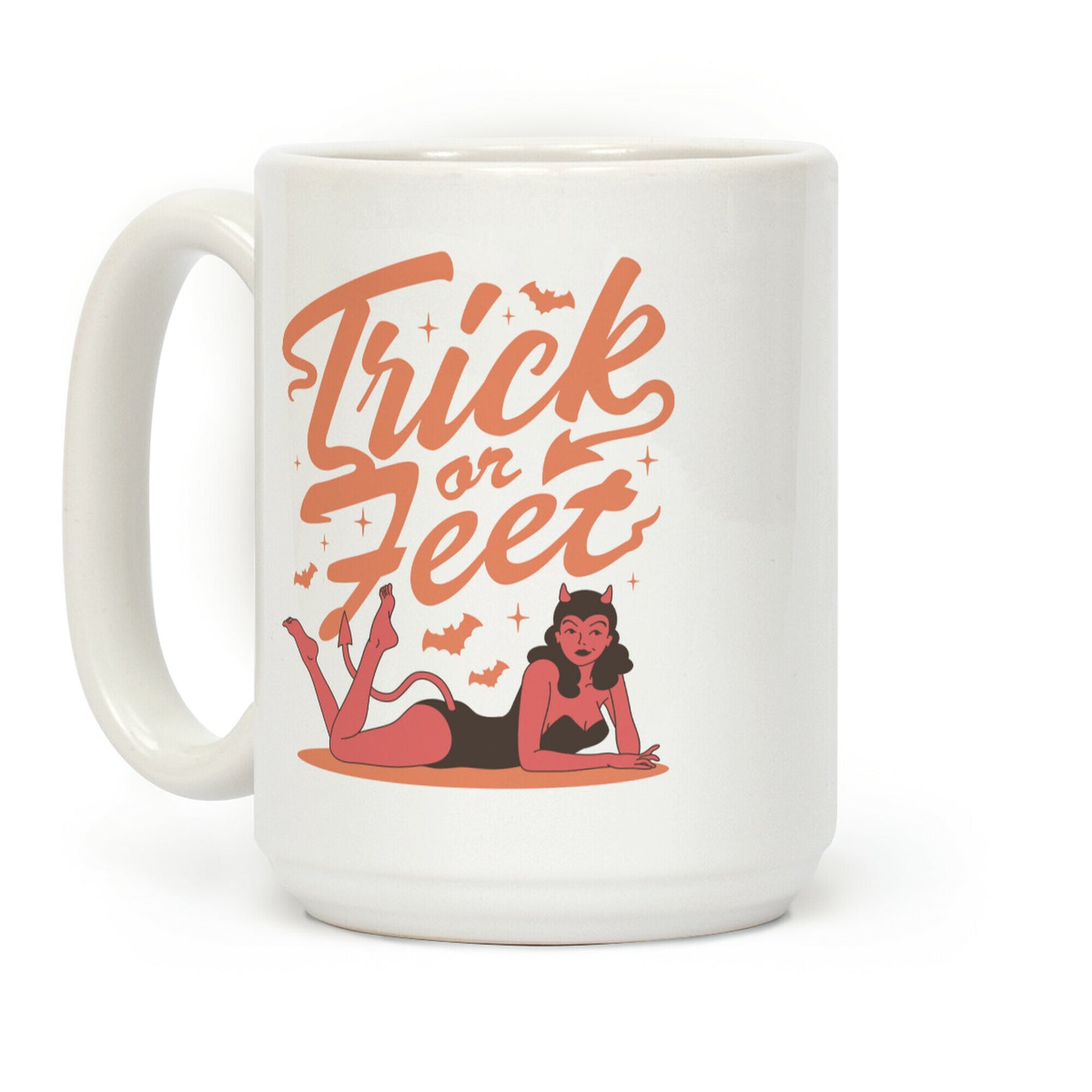 Trick or Feet Coffee Mug