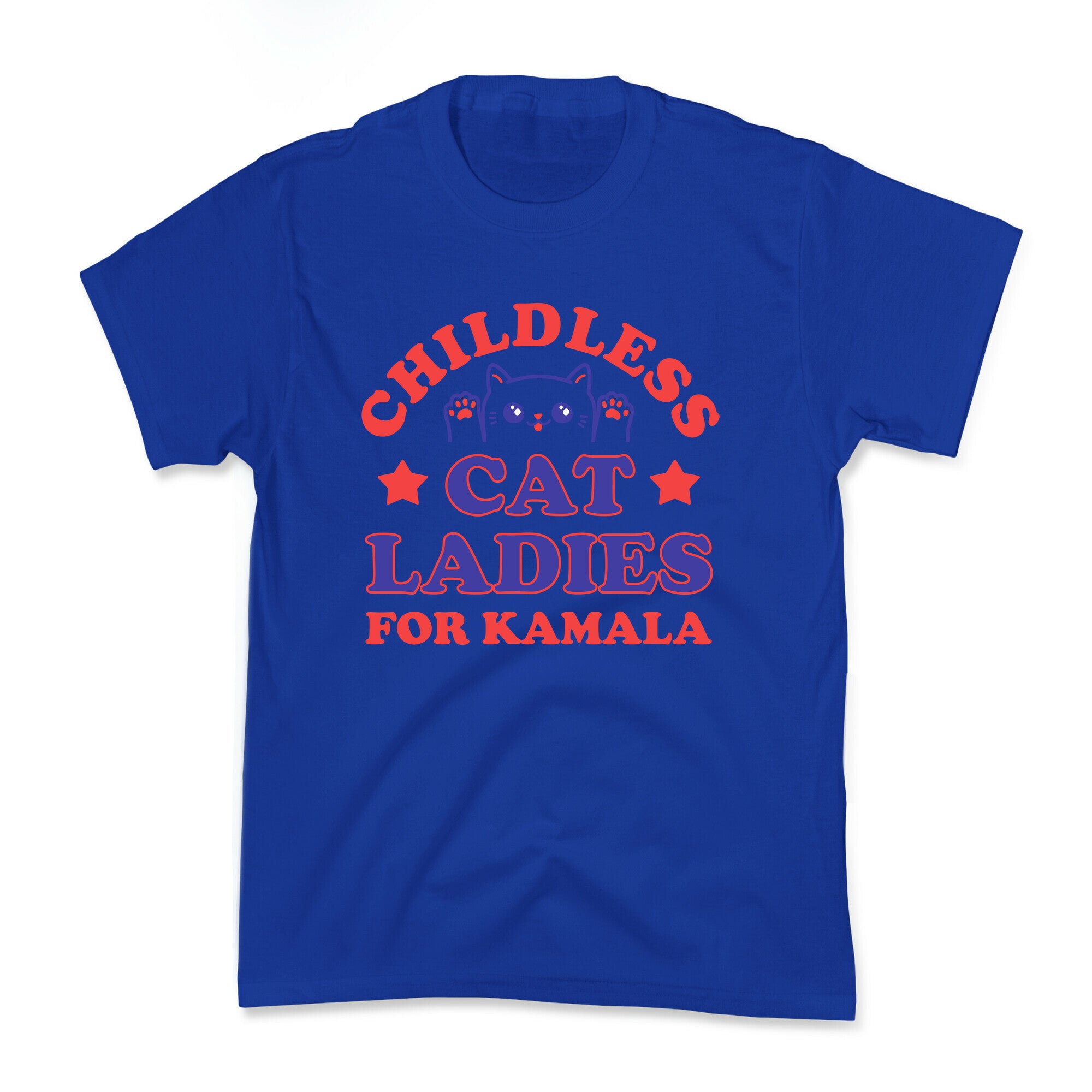 Childless Cat Ladies for Kamala Kids Tee
