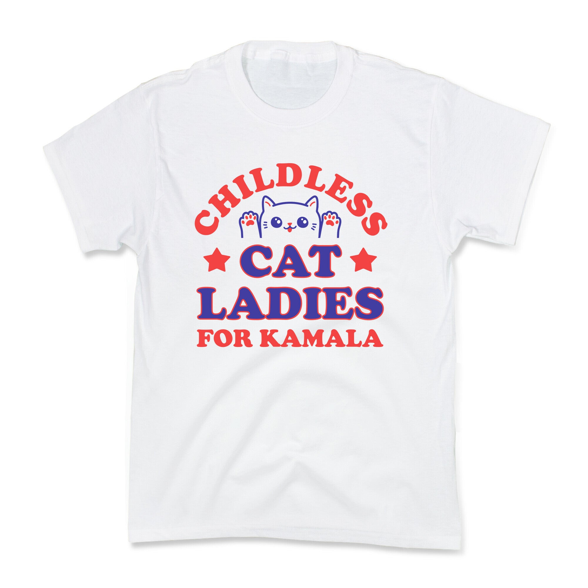Childless Cat Ladies for Kamala Kids Tee
