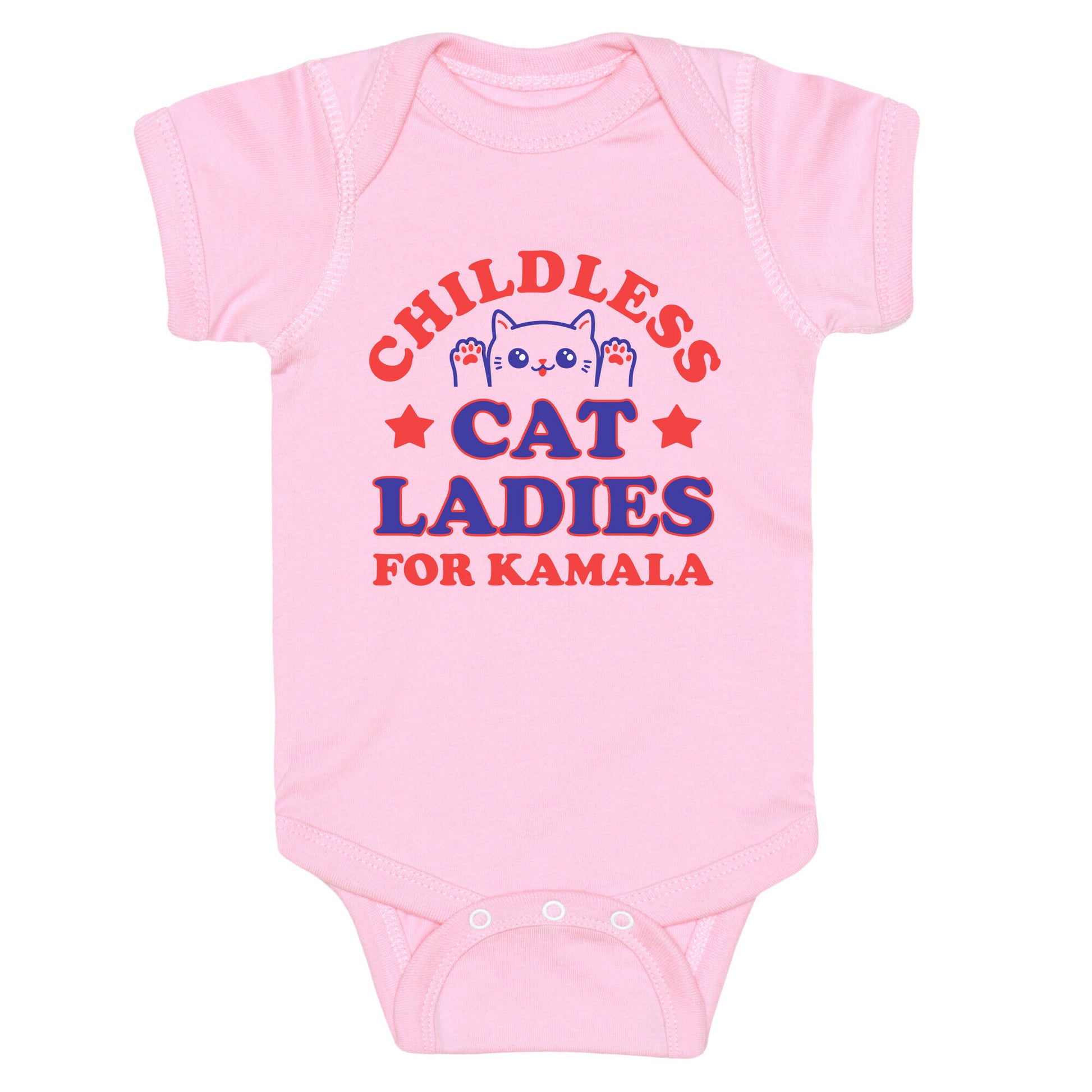 Childless Cat Ladies for Kamala Baby One-Piece