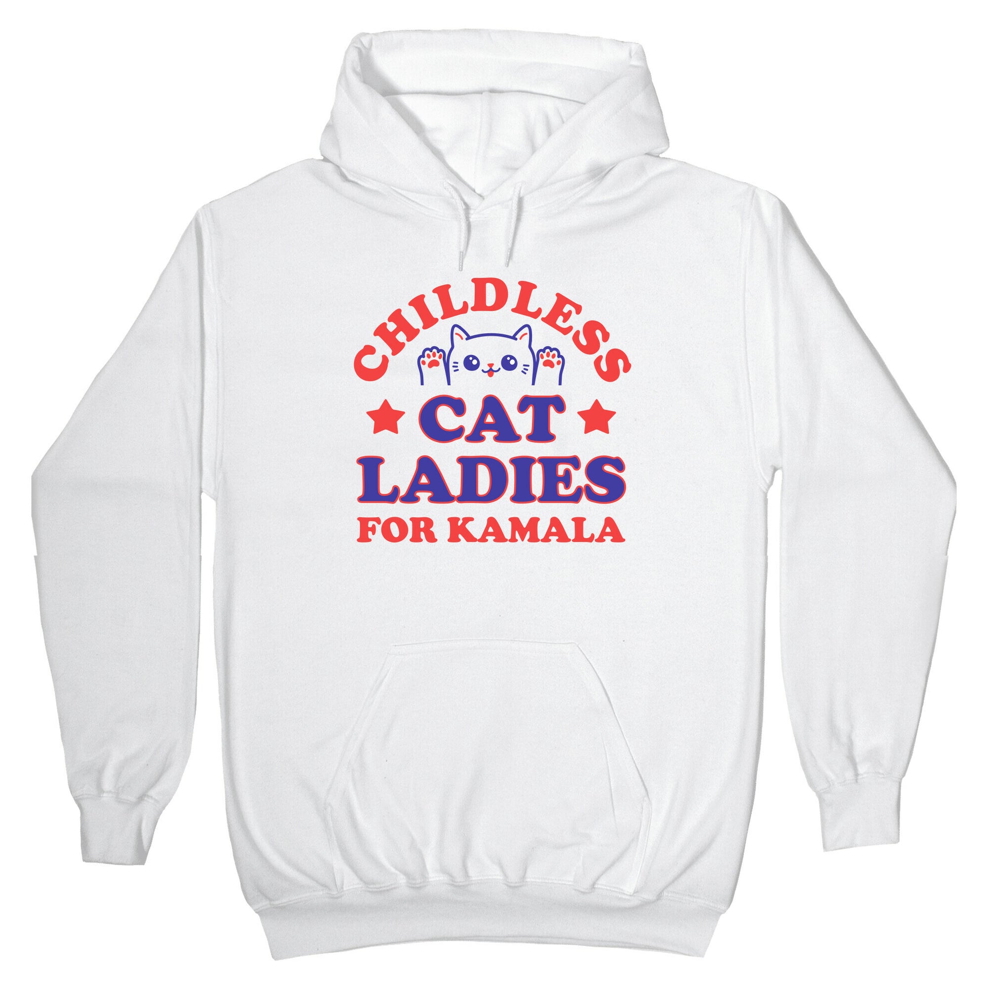 Childless Cat Ladies for Kamala Hoodie