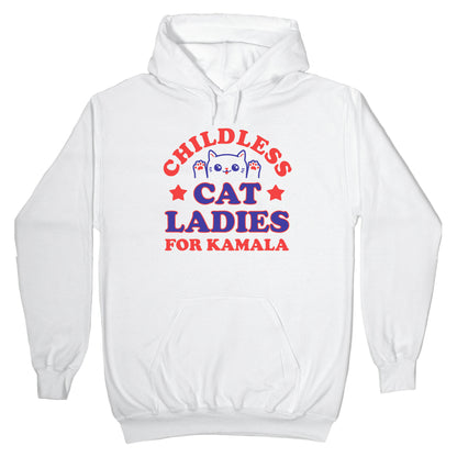 Childless Cat Ladies for Kamala Hoodie