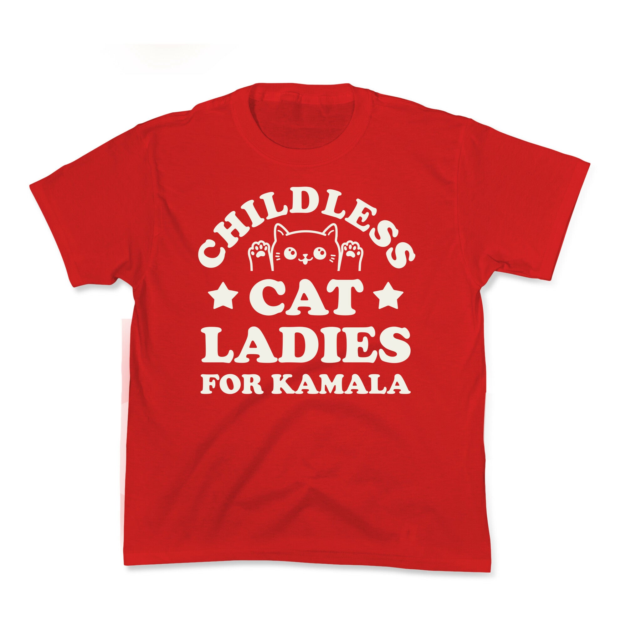 Childless Cat Ladies for Kamala Kids Tee
