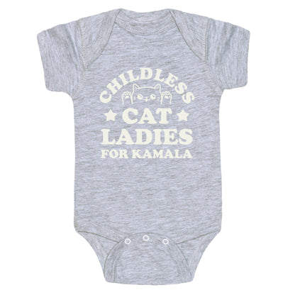 Childless Cat Ladies for Kamala Baby One-Piece