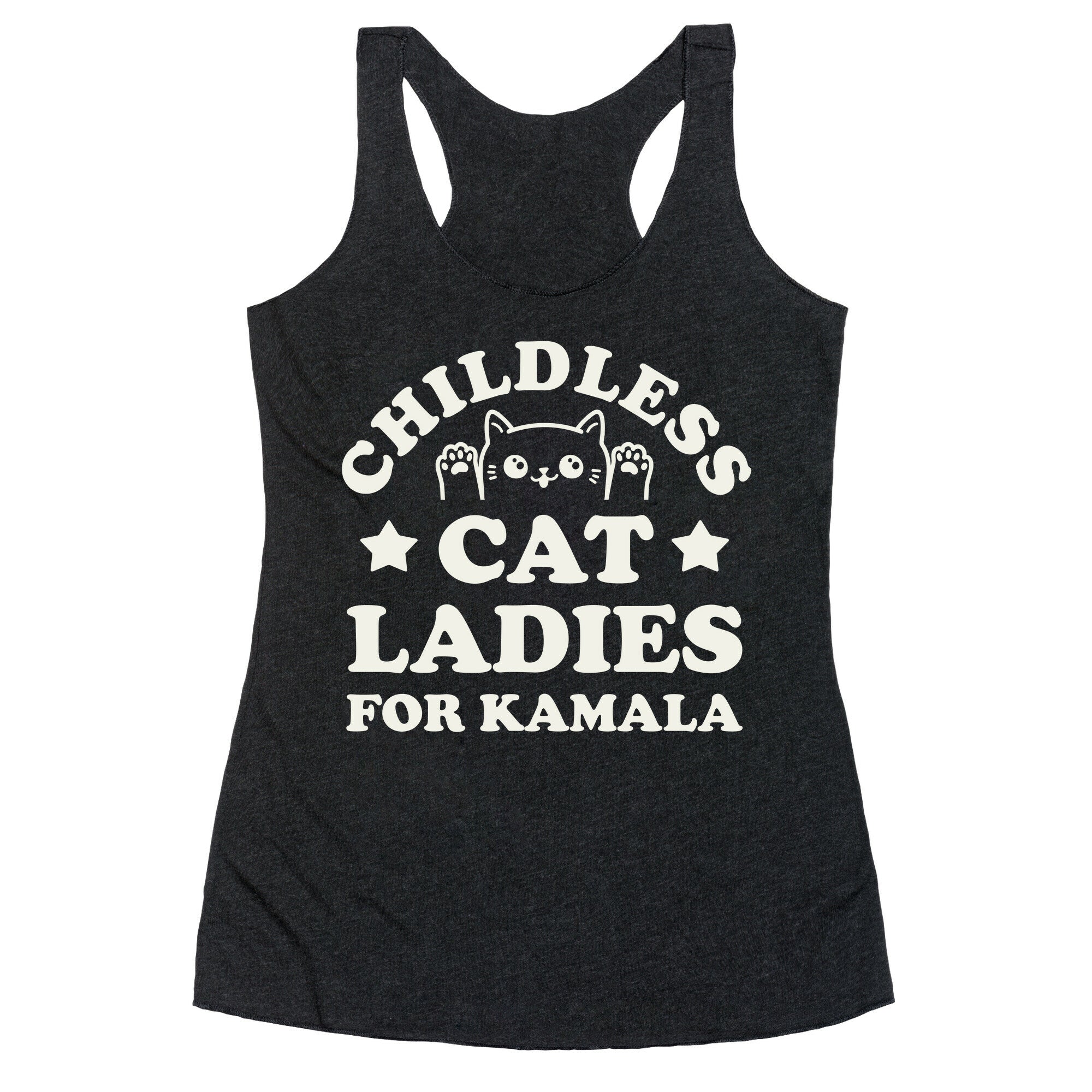 Childless Cat Ladies for Kamala Racerback Tank