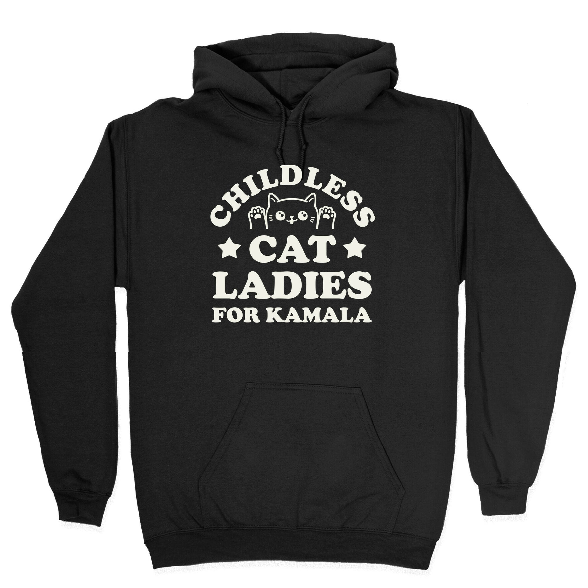 Childless Cat Ladies for Kamala Hoodie