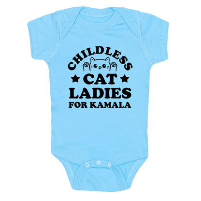 Childless Cat Ladies for Kamala Baby One-Piece