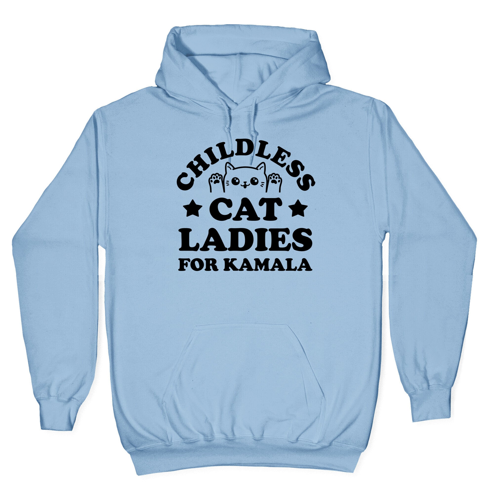 Childless Cat Ladies for Kamala Hoodie