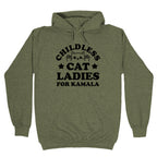 Childless Cat Ladies for Kamala Hoodie