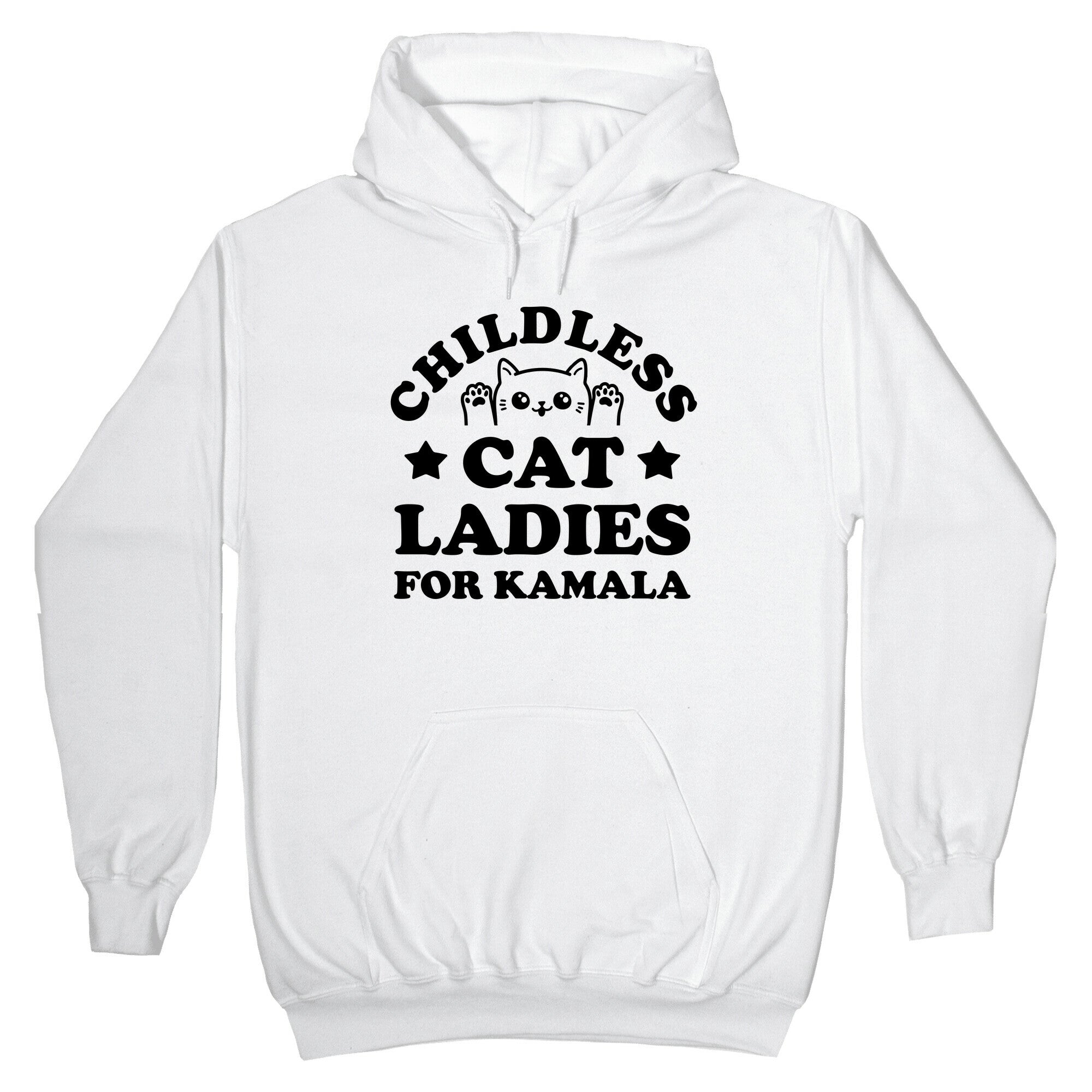 Childless Cat Ladies for Kamala Hoodie