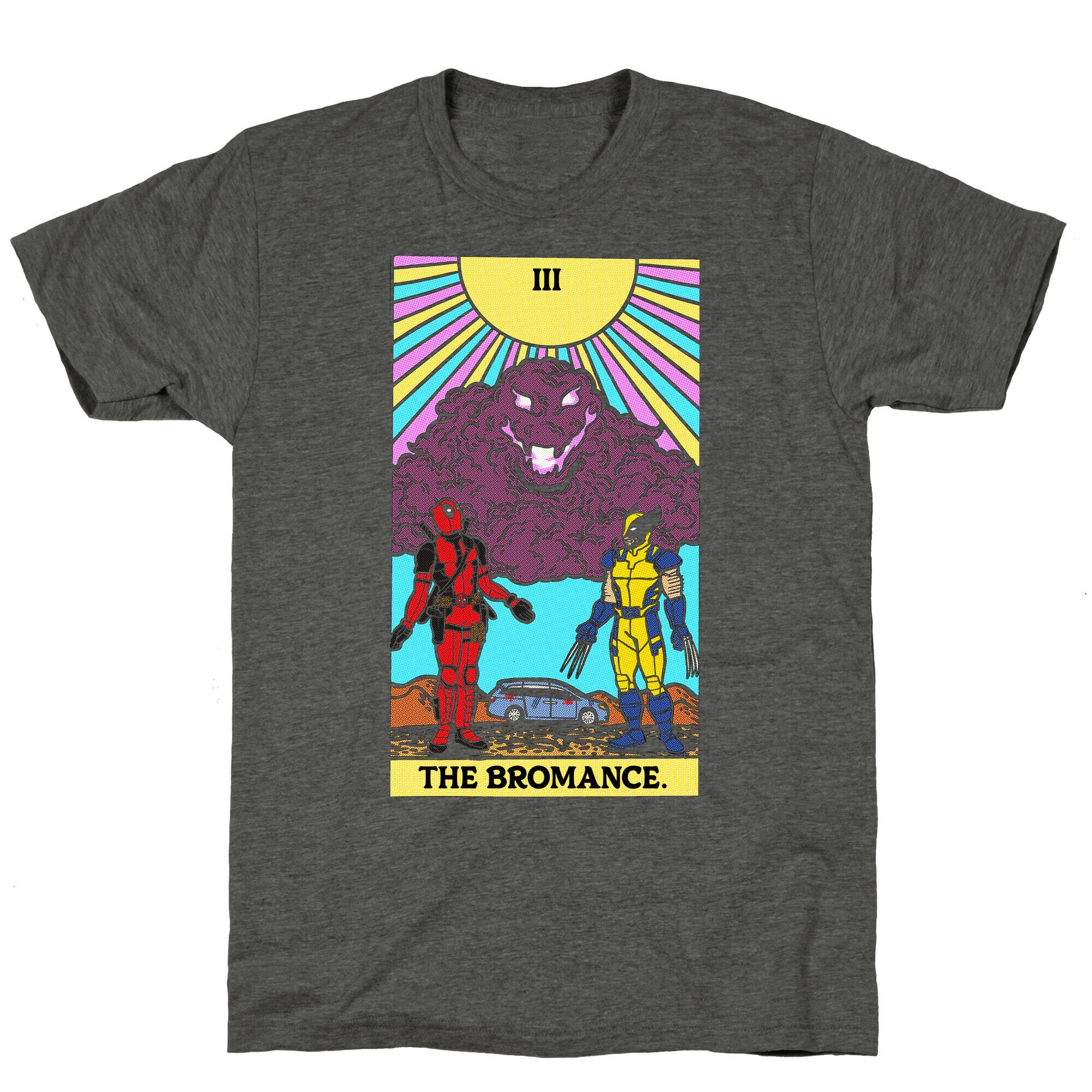 The Bromance Tarot Unisex Triblend Tee