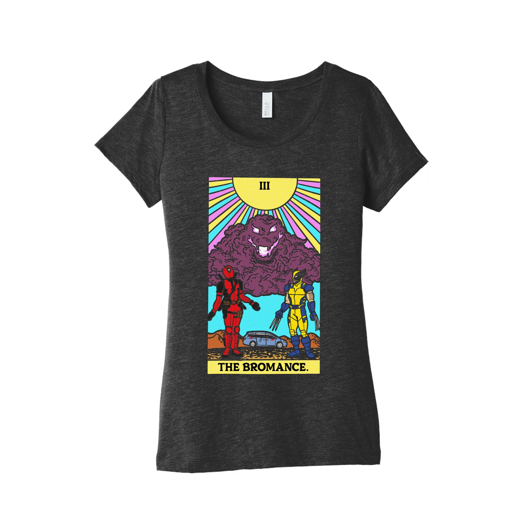 The Bromance Tarot Womens Triblend Tee