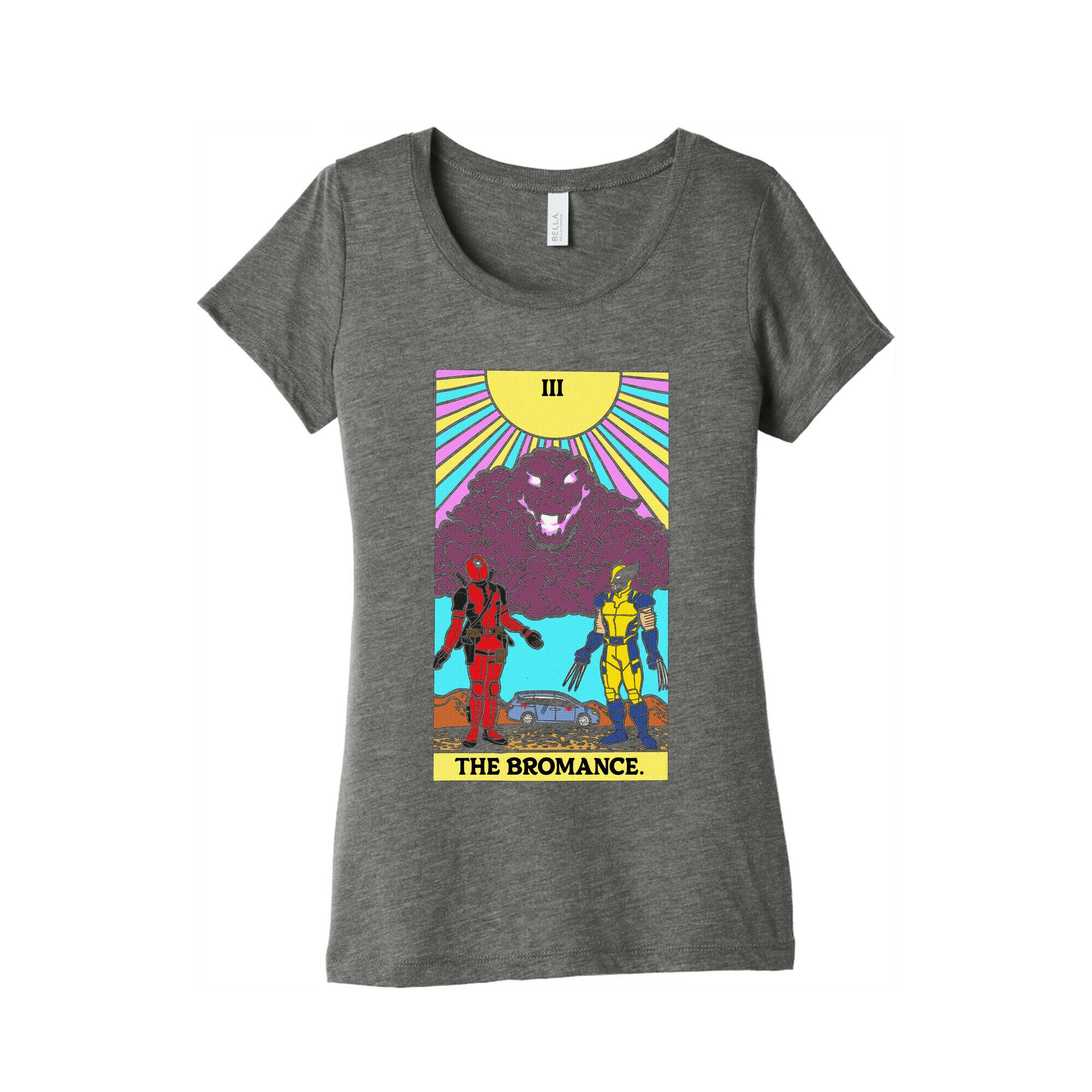The Bromance Tarot Womens Triblend Tee
