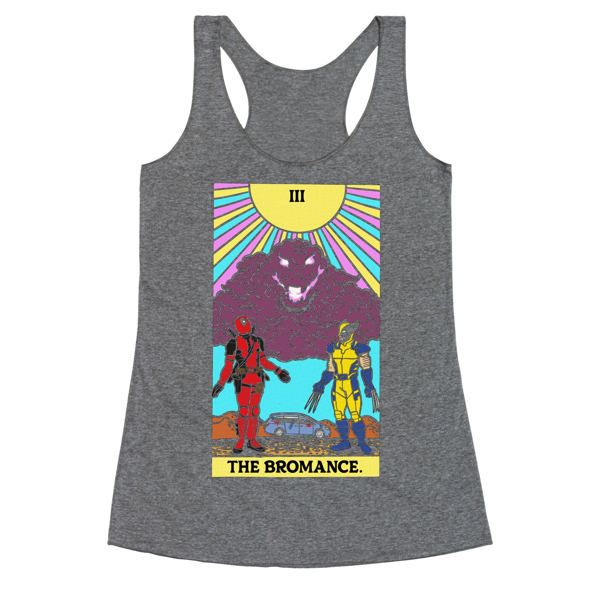 The Bromance Tarot Racerback Tank