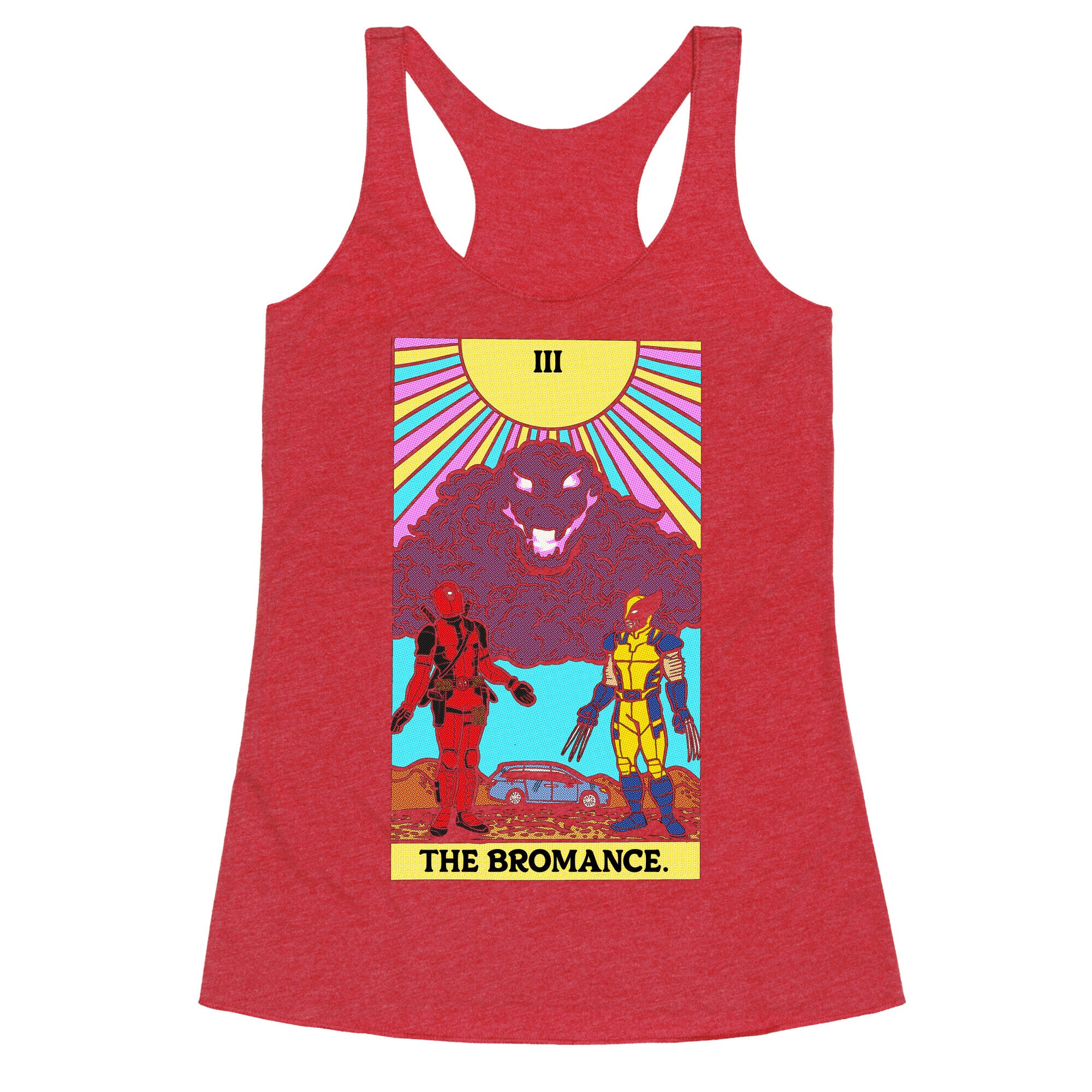 The Bromance Tarot Racerback Tank