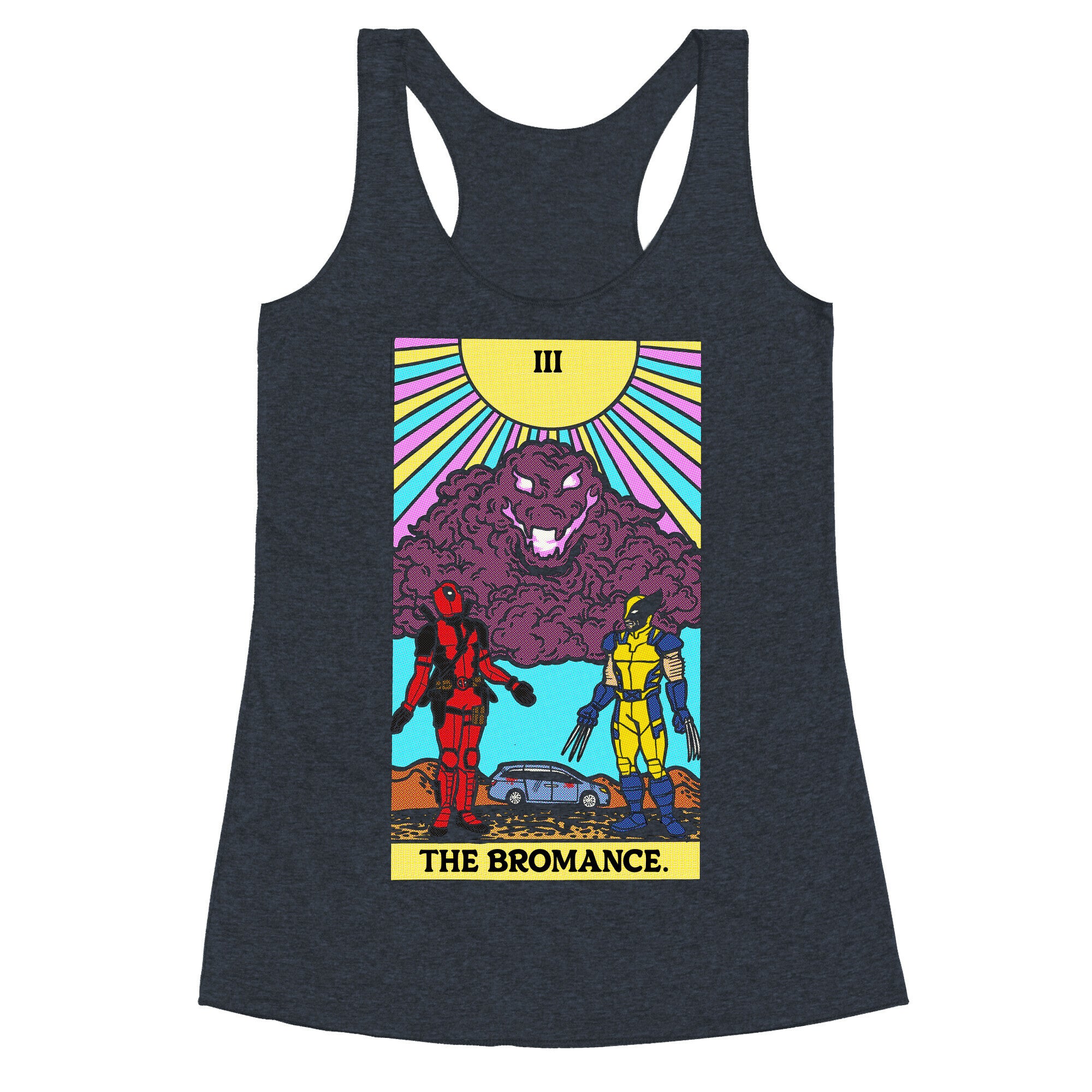 The Bromance Tarot Racerback Tank