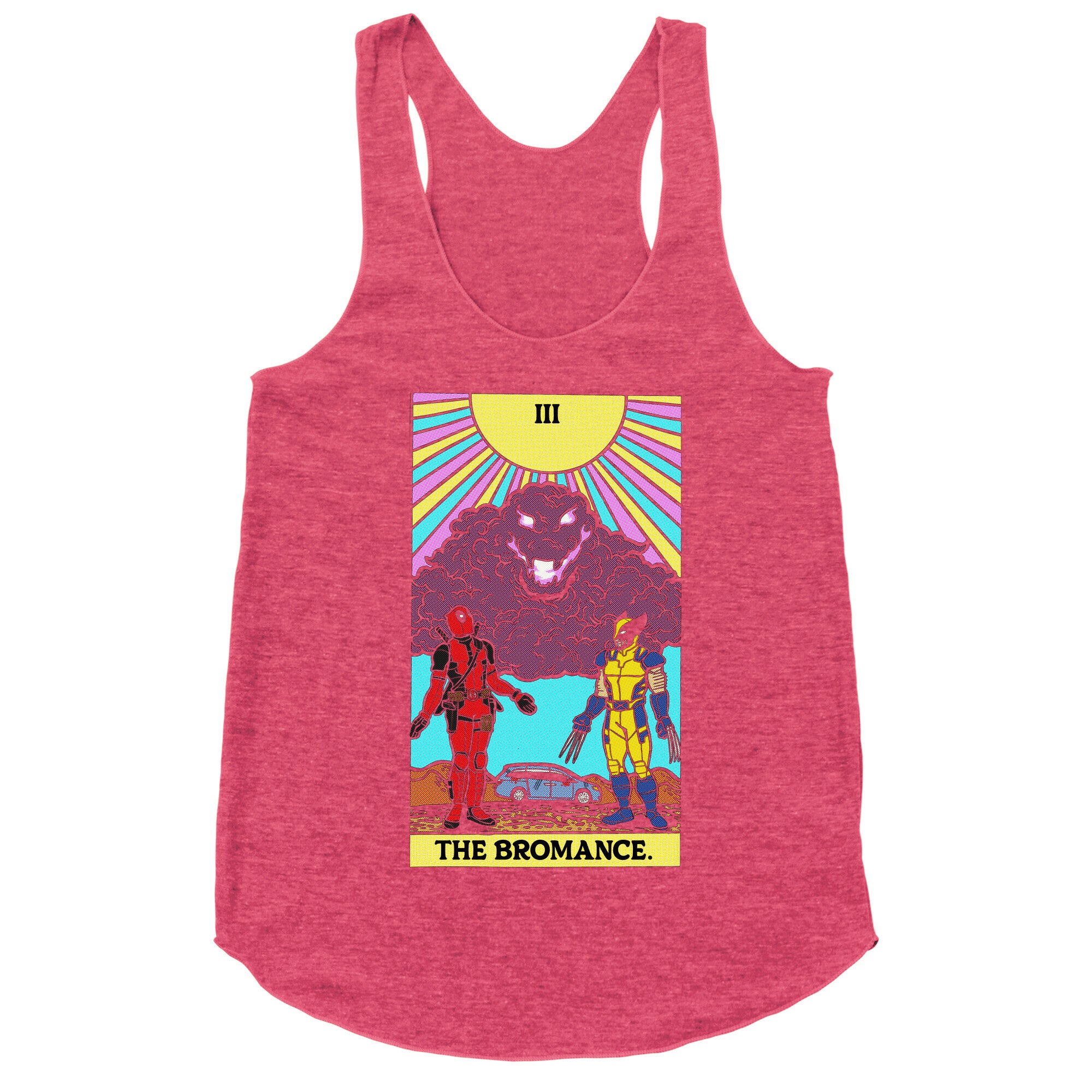 The Bromance Tarot Racerback Tank