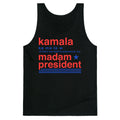 Kamala Harris Madam President Tank Top
