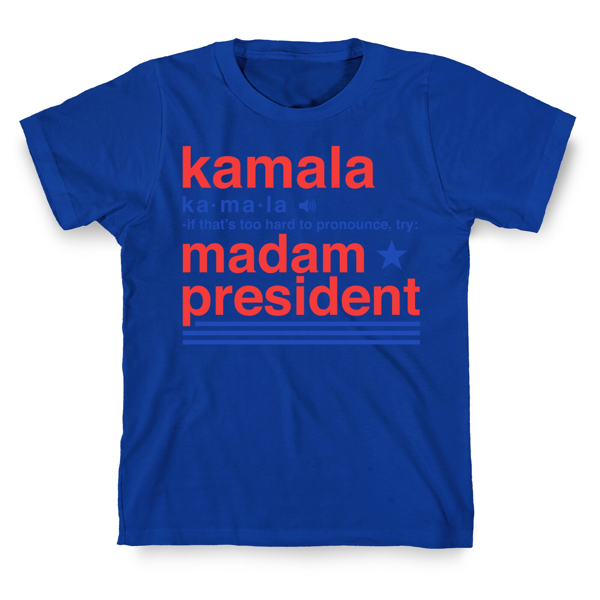 Kamala Harris Madam President T-Shirt