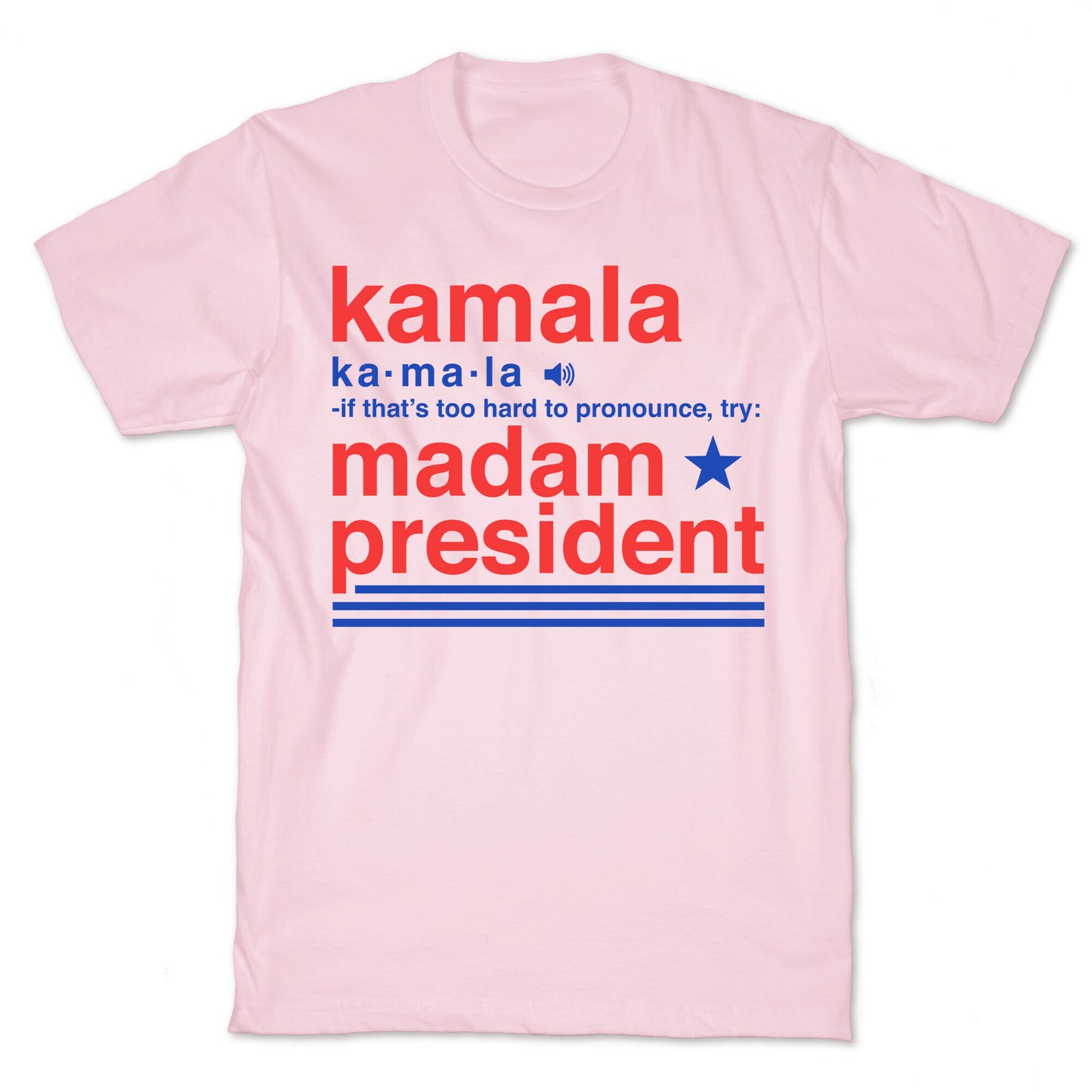 Kamala Harris Madam President T-Shirt
