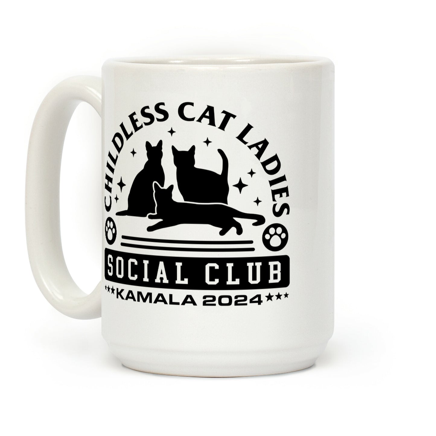 Childless Cat Ladies Social Club - Kamala 2024 Coffee Mug