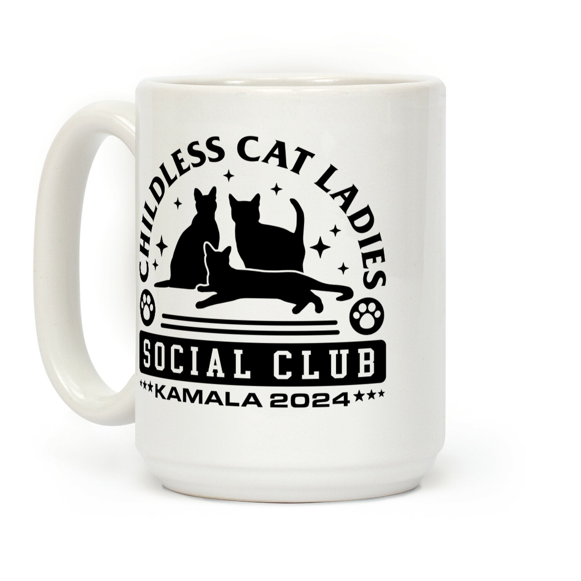Childless Cat Ladies Social Club - Kamala 2024 Coffee Mug