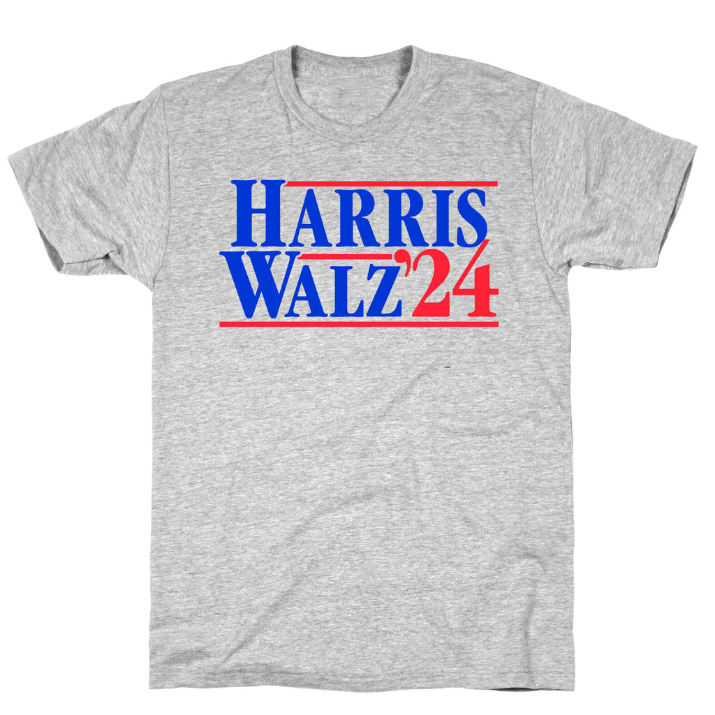 Harris Walz 2024 Blue T-Shirt