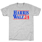 Harris Walz 2024 Blue T-Shirt