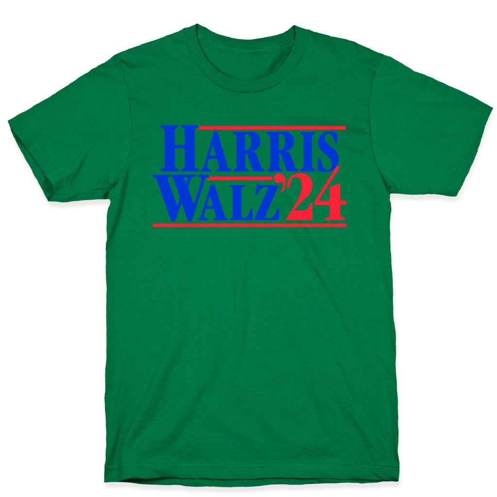 Harris Walz 2024 Blue T-Shirt