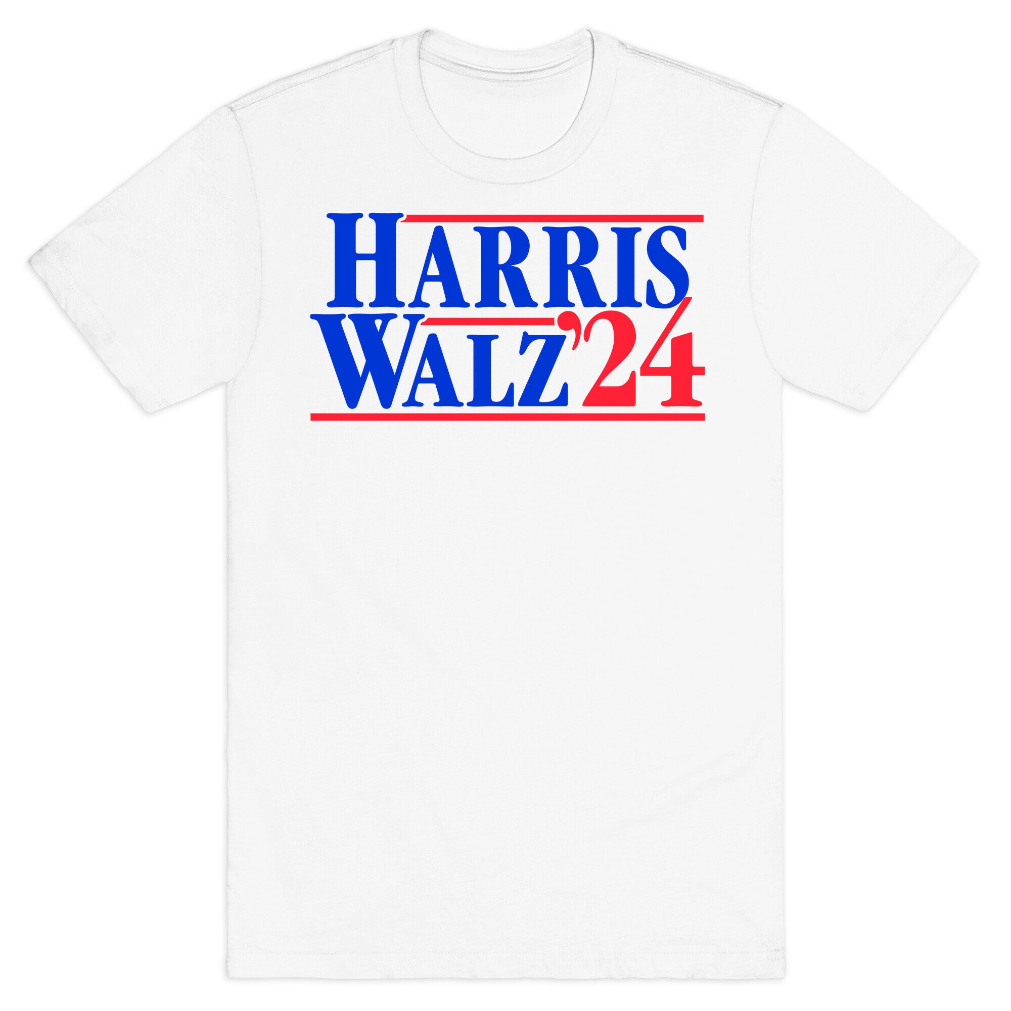 Harris Walz 2024 Blue T-Shirt