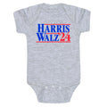 Harris Walz 2024 Blue Baby One-Piece