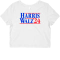 Harris Walz 2024 Blue Graphic Baby Tee
