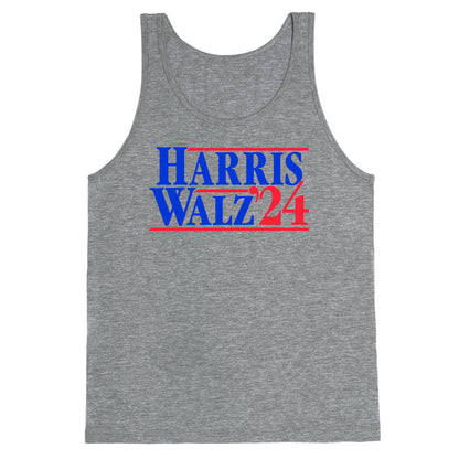 Harris Walz 2024 Blue Tank Top