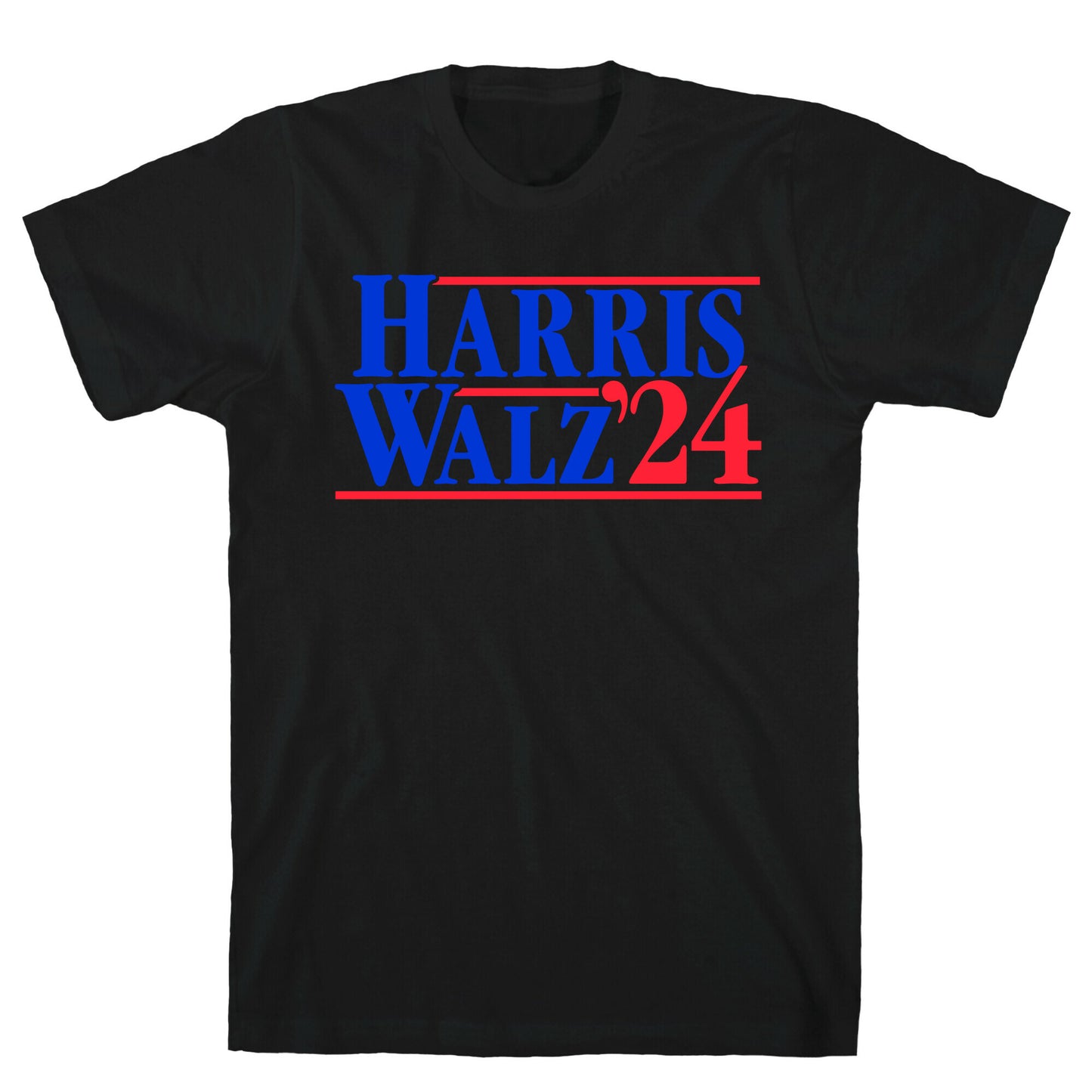 Harris Walz 2024 Blue T-Shirt