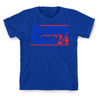 Harris Walz 2024 Blue T-Shirt
