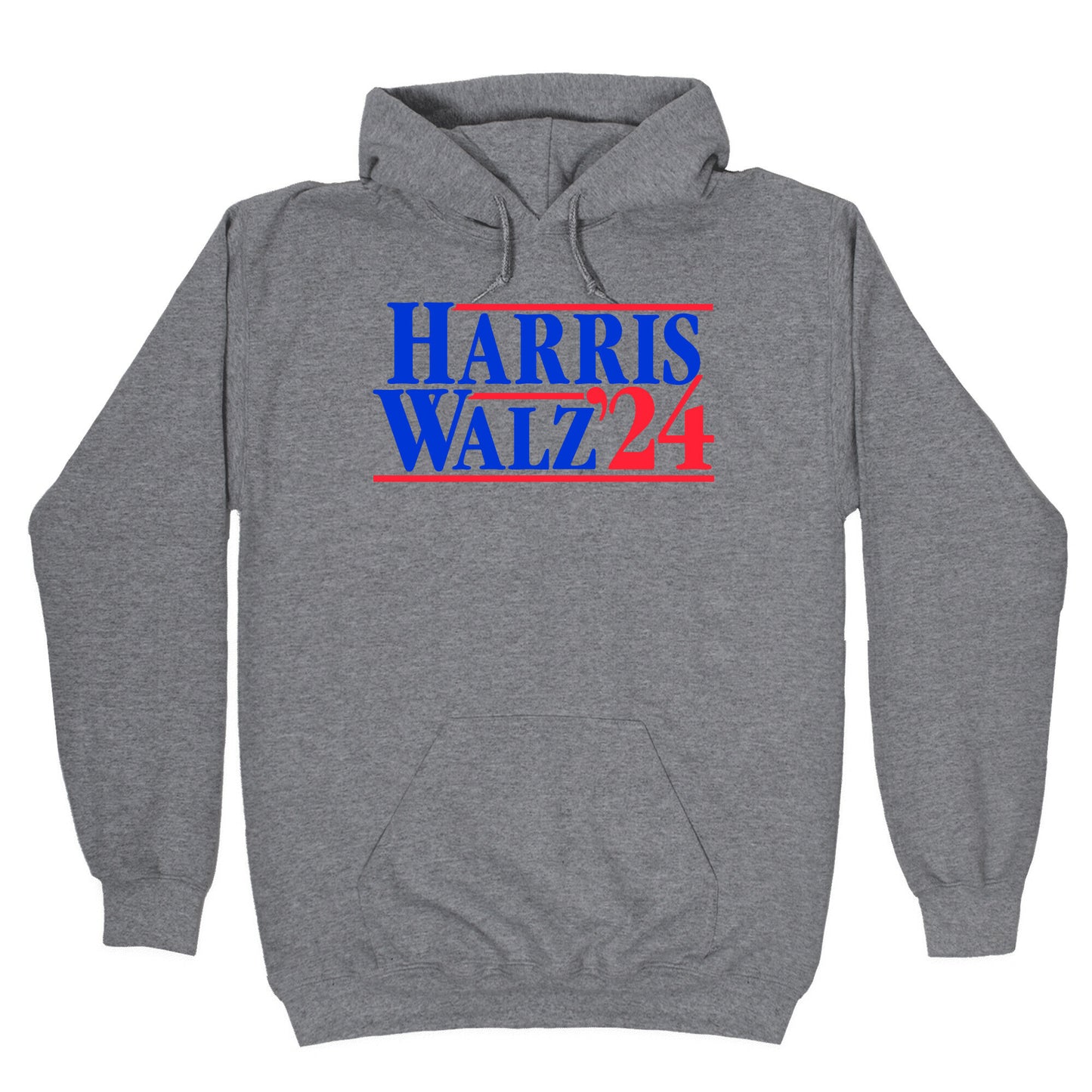 Harris Walz 2024 Blue Hoodie