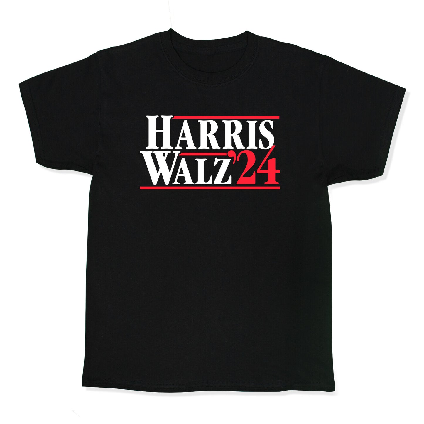 Harris Walz 2024 White Kids Tee