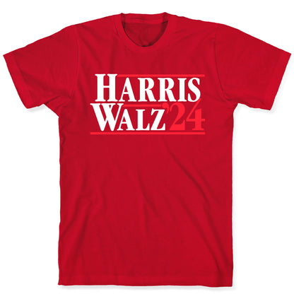 Harris Walz 2024 White T-Shirt