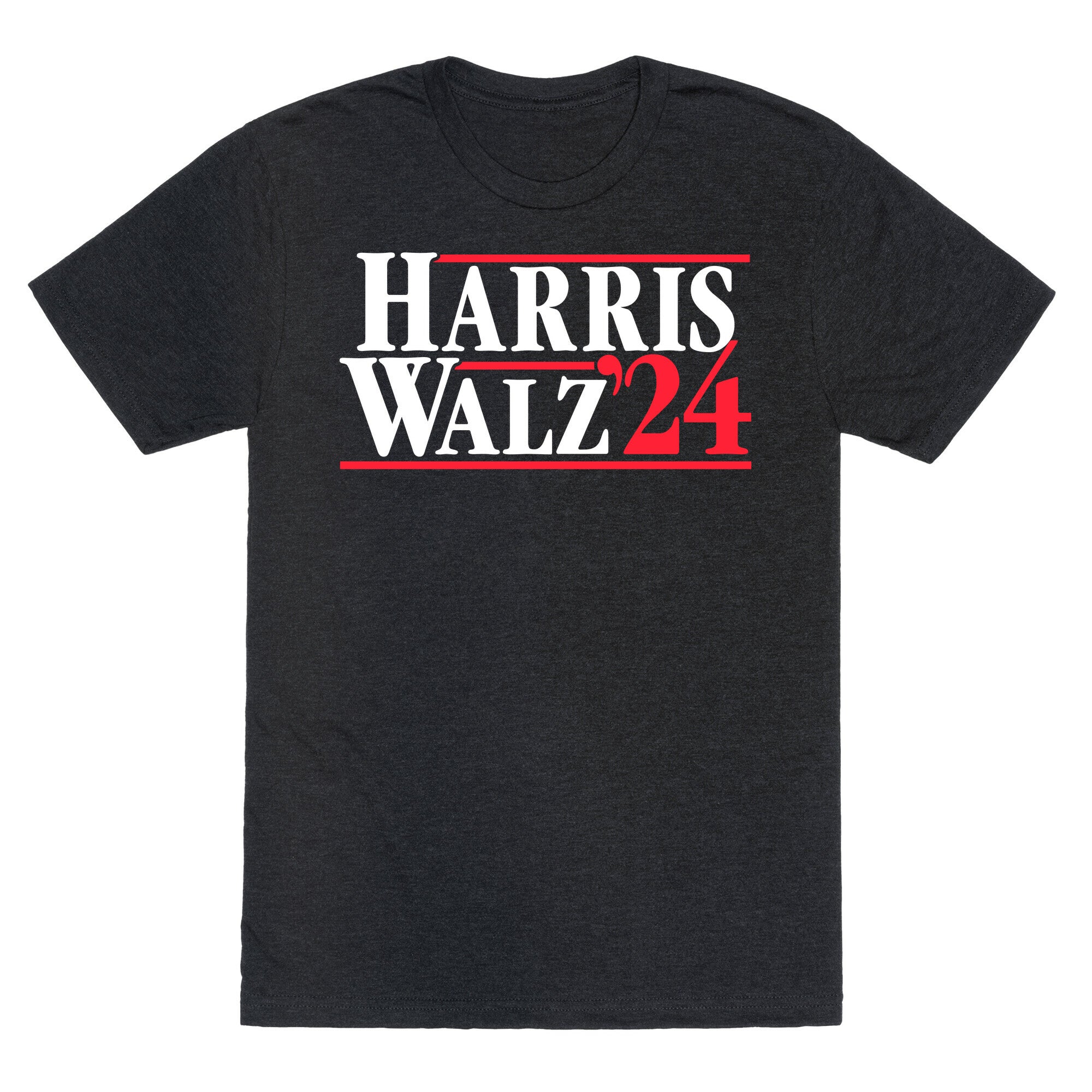 Harris Walz 2024 White Unisex Triblend Tee