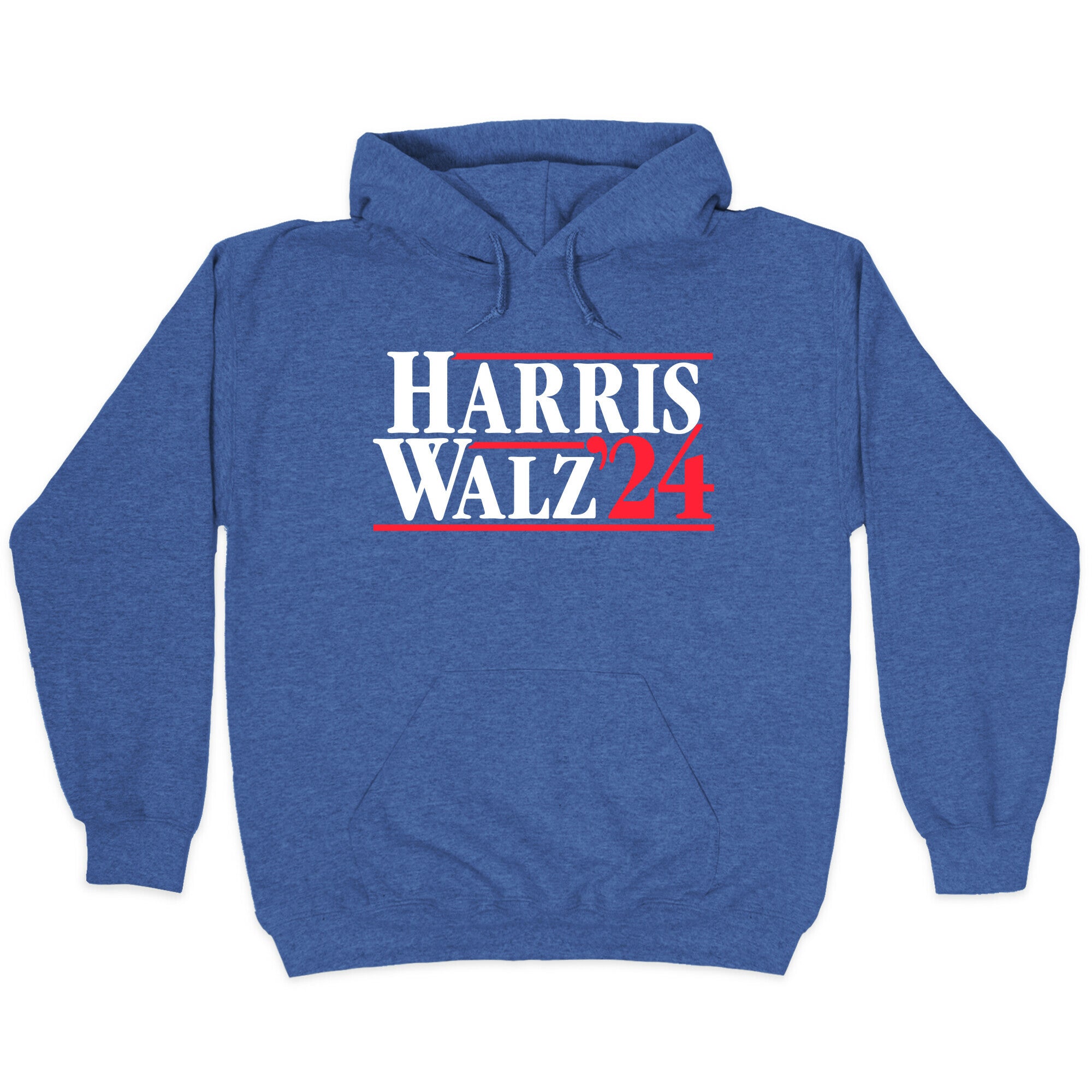 Harris Walz 2024 White Hoodie
