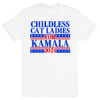 Patriotic Childless Cat Ladies for Kamala T-Shirt