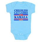Patriotic Childless Cat Ladies for Kamala Baby One-Piece