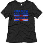 Patriotic Childless Cat Ladies for Kamala Womens Triblend Tee